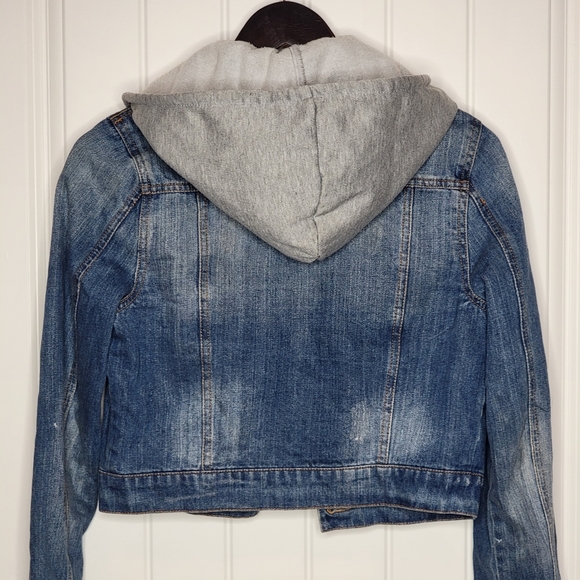 COPY - Hooded Jean Jacket - Picture 2 of 2